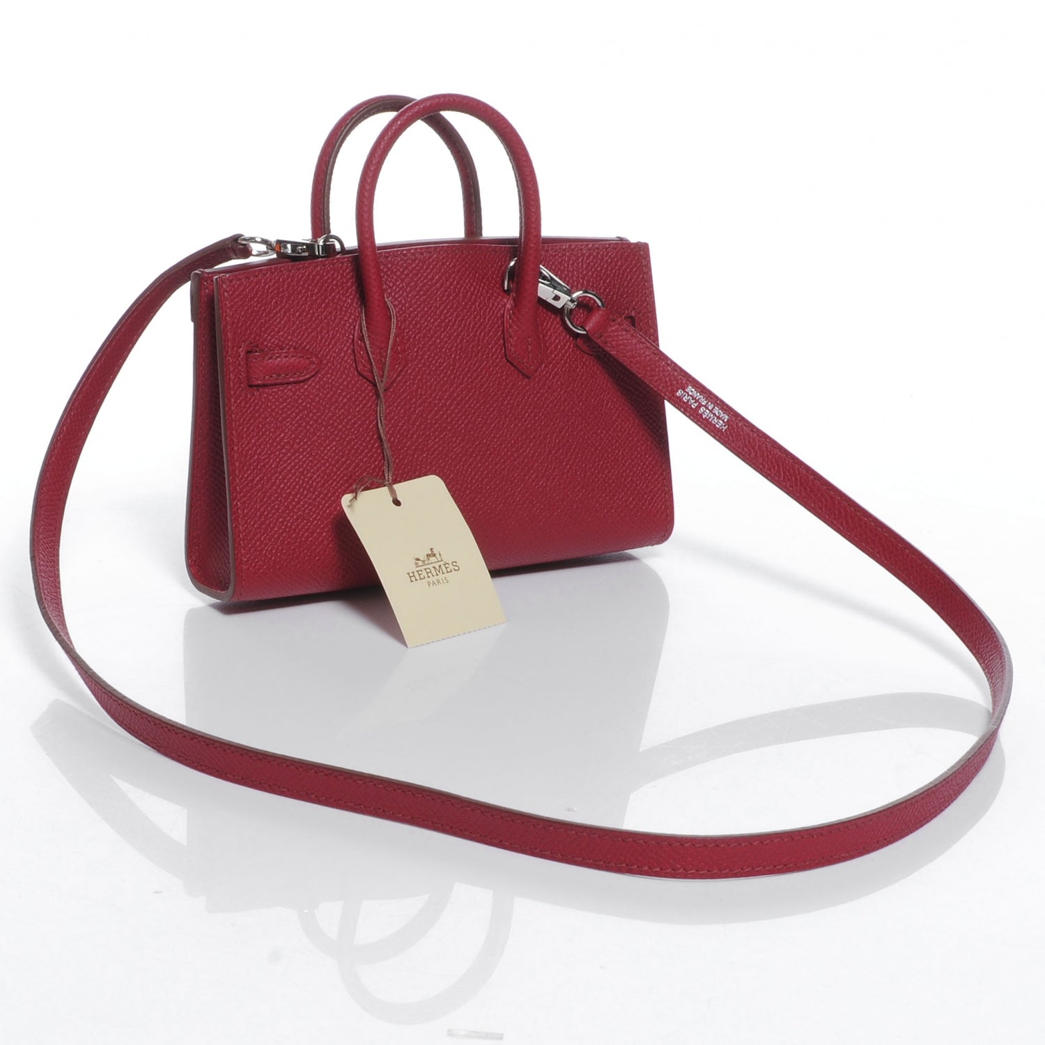 Hermes Epsom Tiny Birkin Rubis 3 of 9