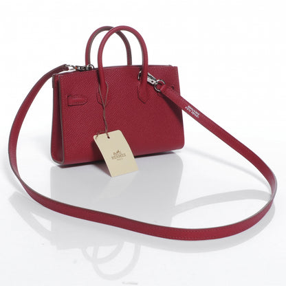 Hermes Epsom Tiny Birkin Rubis 3 of 9