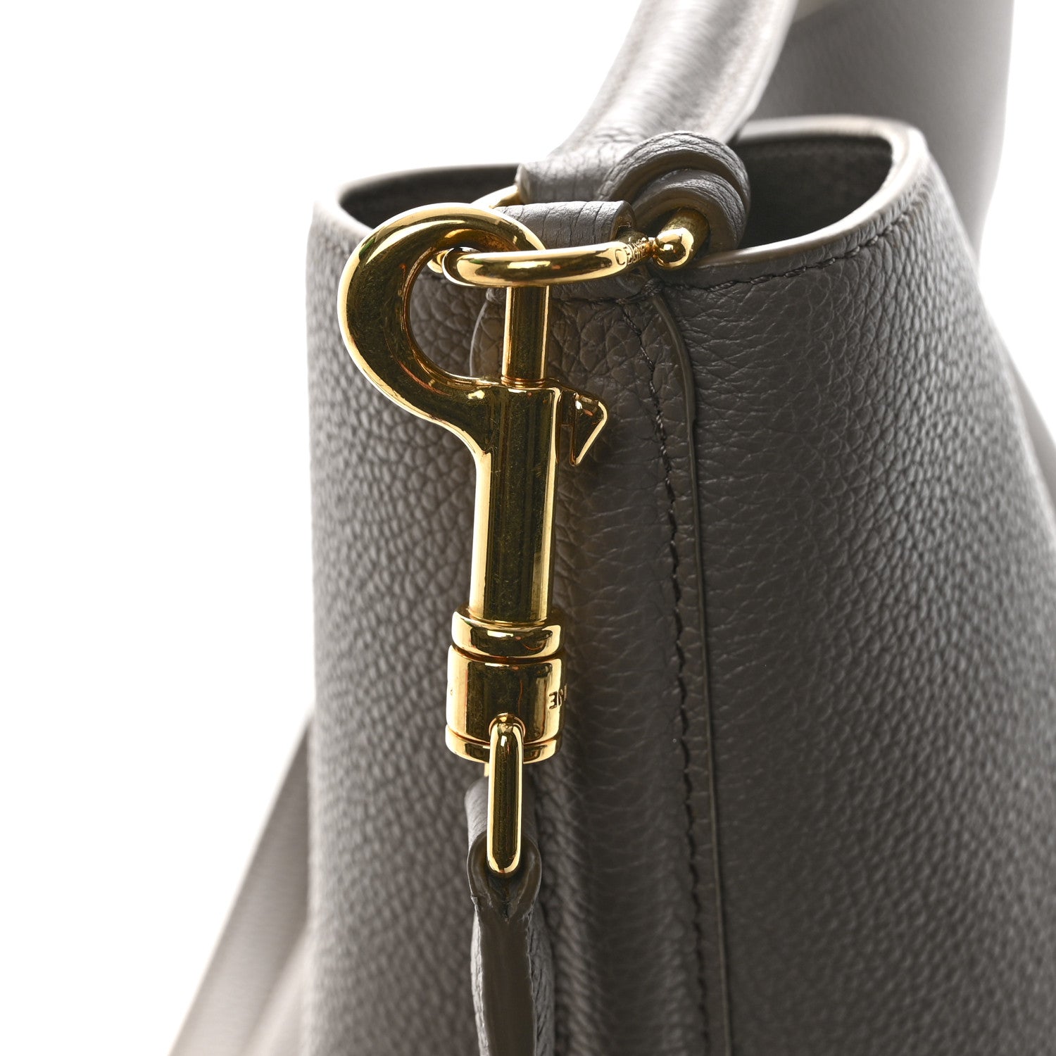 Celine Supple Grained Calfskin Bucket 16 Bag Pebble 13 of 14