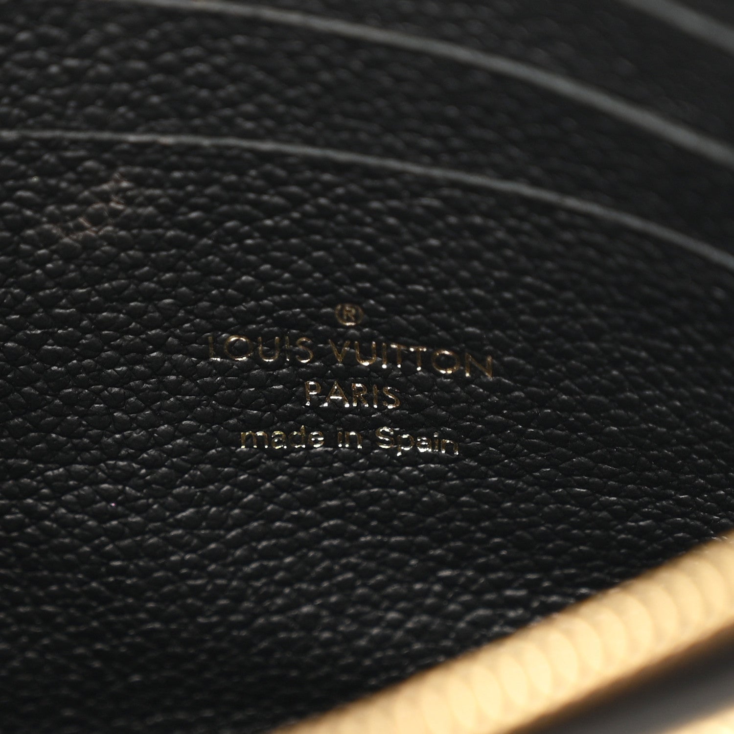 Louis Vuitton Empreinte Double Zip Pochette Black 6 of 11