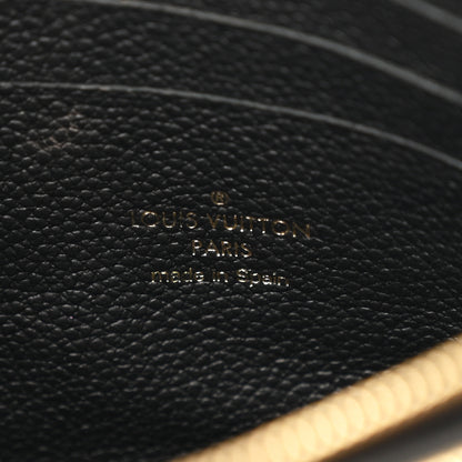 Louis Vuitton Empreinte Double Zip Pochette Black 6 of 11