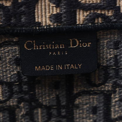 Christian Dior Oblique Large Book Tote Blue Multicolor 5 of 9