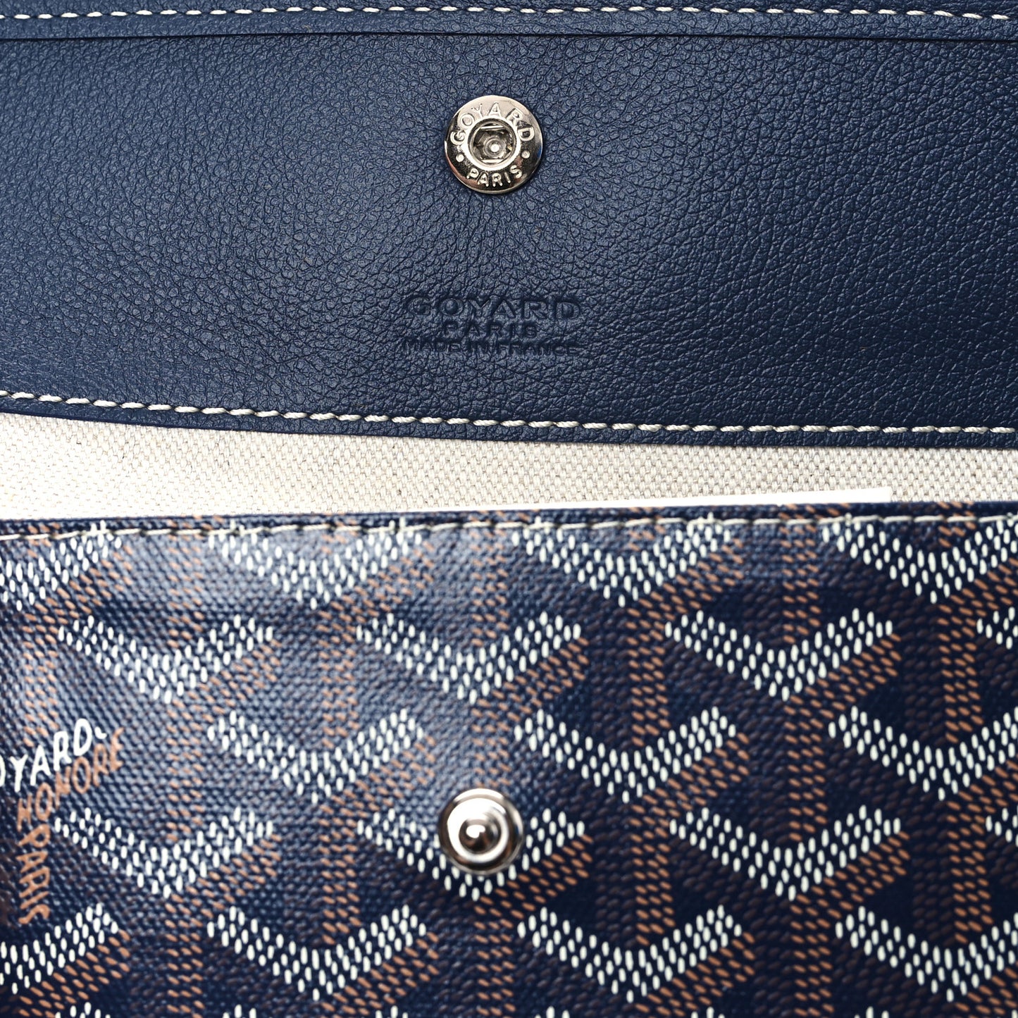 Goyardine Saint Louis GM Navy