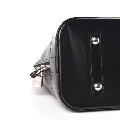 Louis Vuitton Epi Alma MM Black 7 of 10