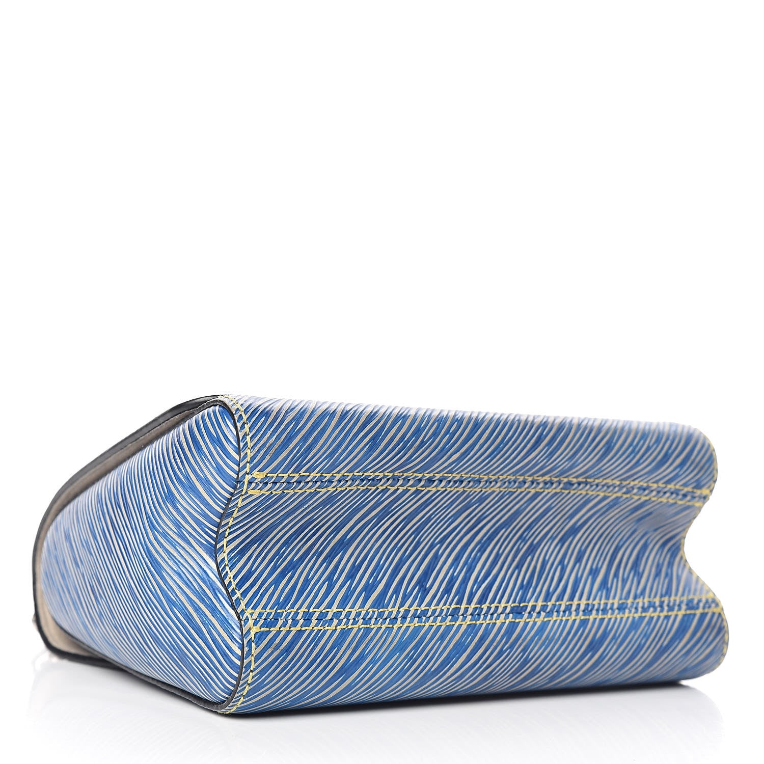 Louis Vuitton Epi Twist Shoulder Bag MM Denim Light 4 of 11