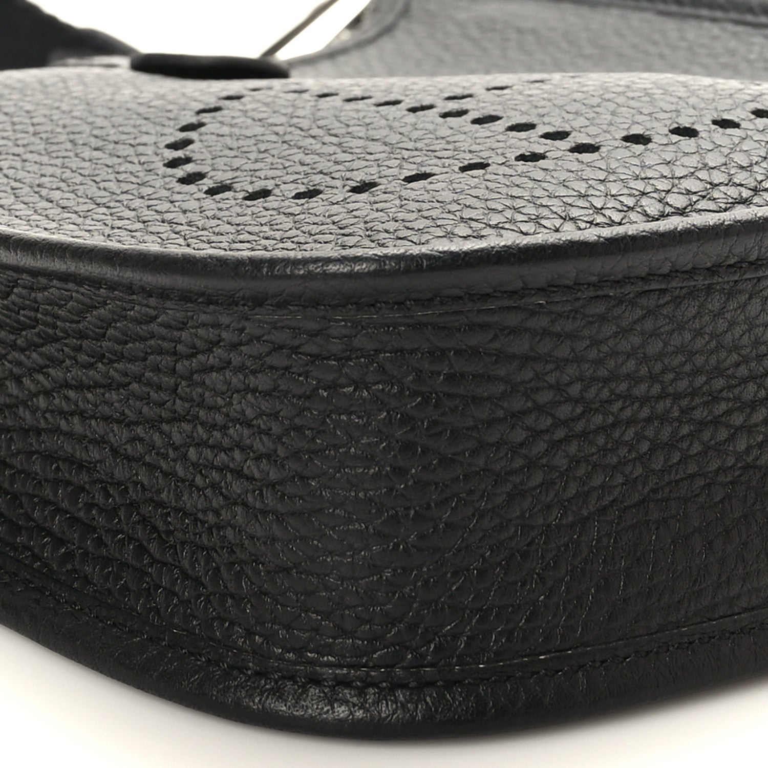 Hermes Taurillon Clemence Evelyne TPM Black 8 of 10
