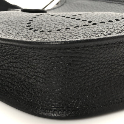 Hermes Taurillon Clemence Evelyne TPM Black 8 of 10