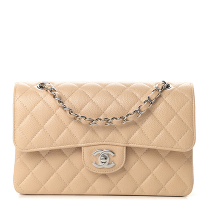 Chanel Caviar Quilted Small Double Flap Beige 1 of 11