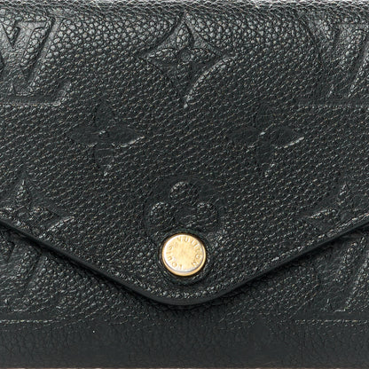 Louis Vuitton Empreinte Josephine Wallet Black 12 of 15