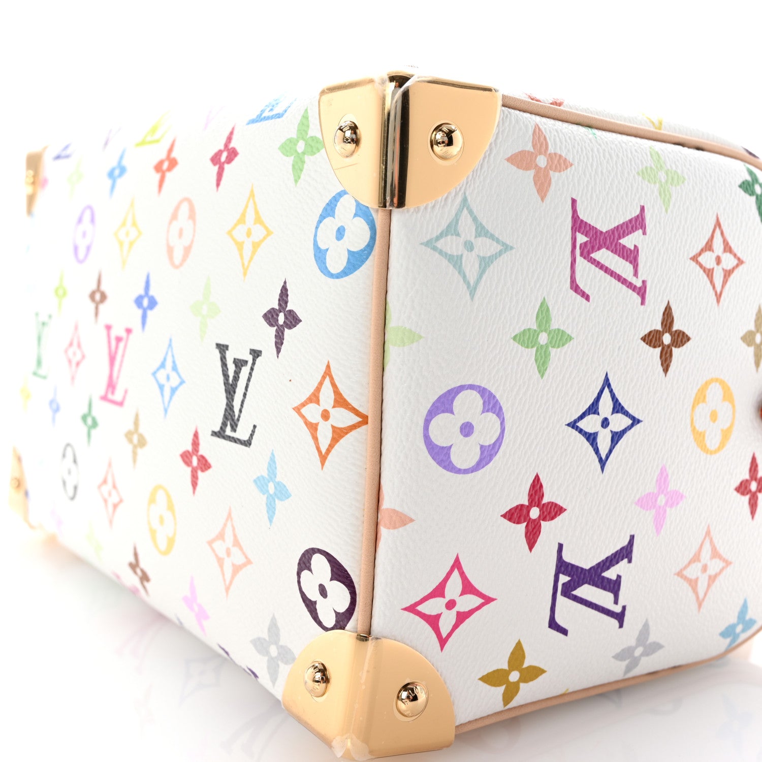 Louis Vuitton LV X TM Monogram Multicolor Speedy Bandouliere 25 White 9 of 9