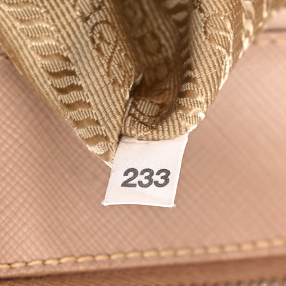 Prada Saffiano Small Galleria Double Zip Tote Cammeo 6 of 15