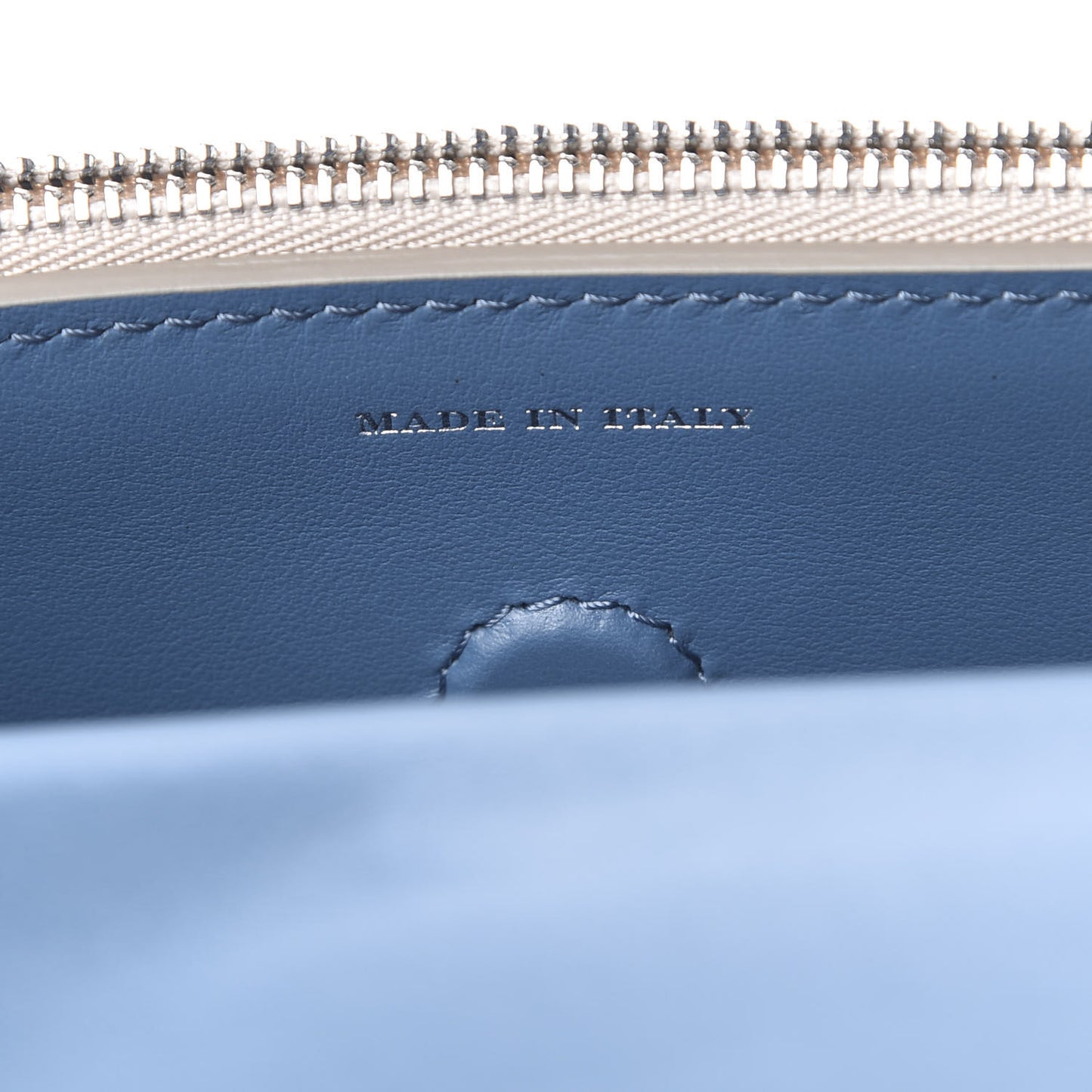 Goatskin Pecan Chain Shoulder Bag Limestone