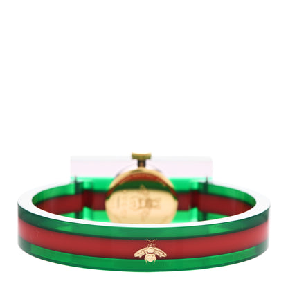 Gucci Stainless Steel Plexiglass 24mm Quartz Watch 3 of 5