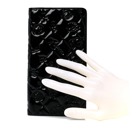 Chanel Patent Calfskin Lucky Symbols Agenda Cover Black 2 of 14