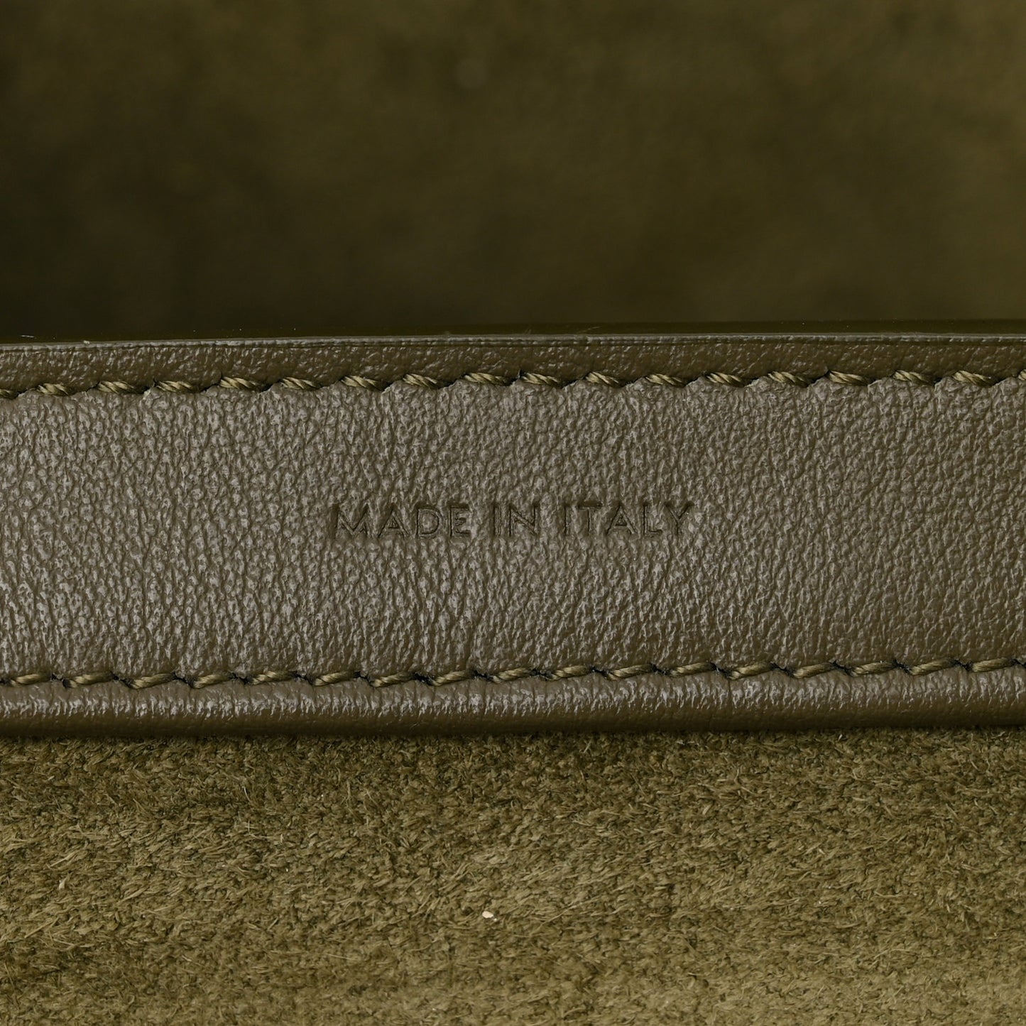 Calfskin Large Soft 16 Bag Dark Olive