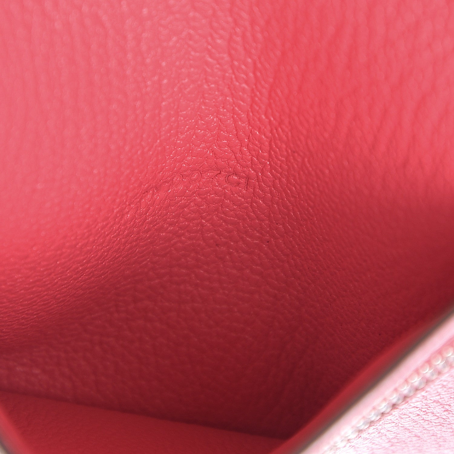 Hermes Chevre Mysore Bearn Compact Wallet Rose Lipstick 6 of 6
