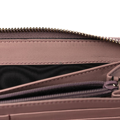 Gucci Patent Soho Zip Around Wallet Dark Cipria 18 of 23