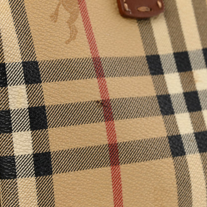 Burberry Haymarket Check Bowling Bag Brown 13 of 15