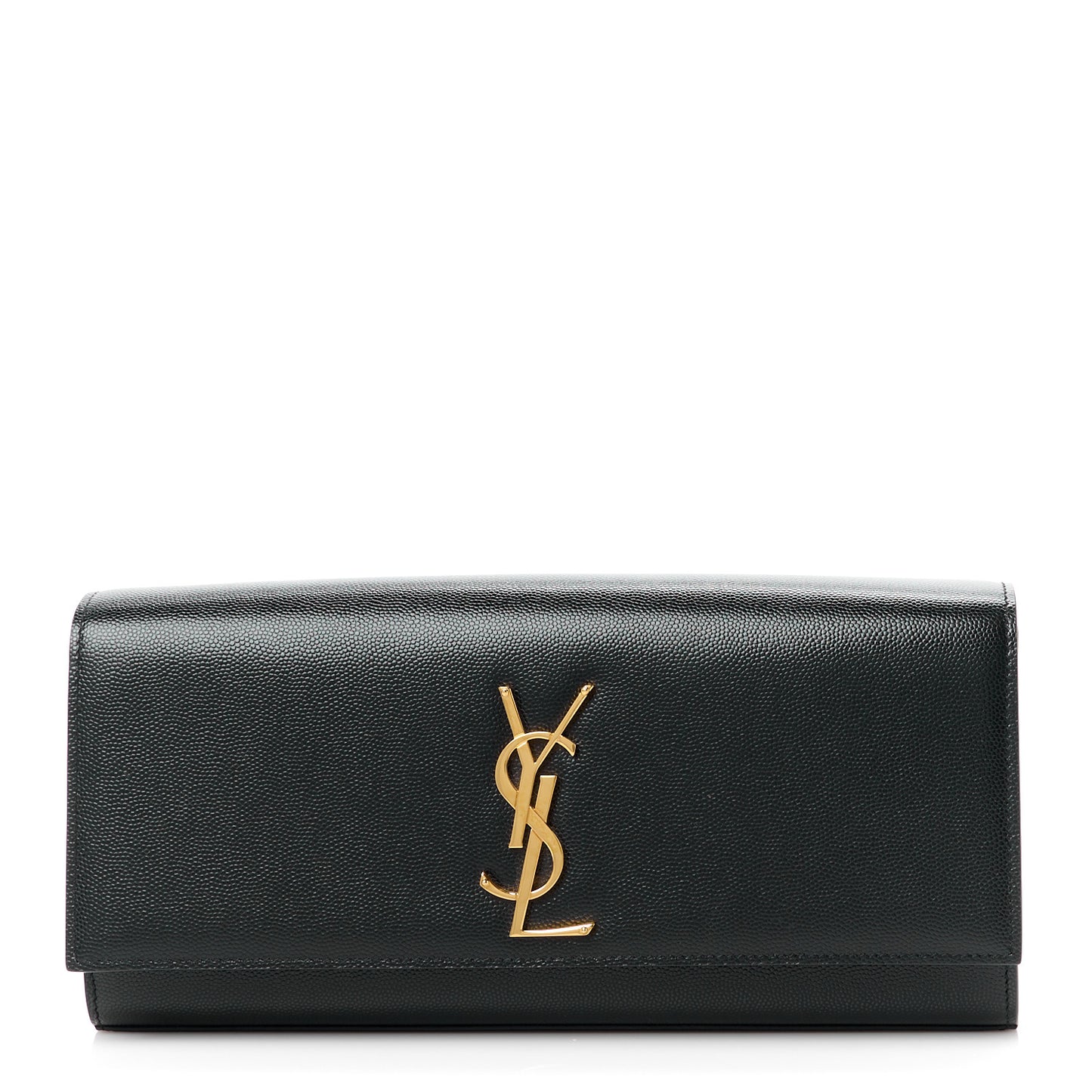 Grain De Poudre Monogram Cassandre Clutch Black