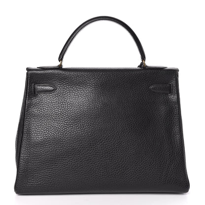 Hermes Ardennes Kelly Retourne 32 Black 4 of 34