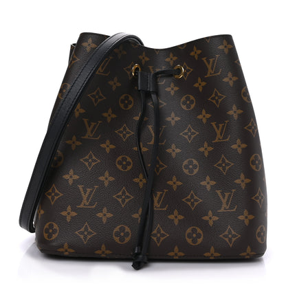 Louis Vuitton Monogram Neonoe MM Black 1 of 10