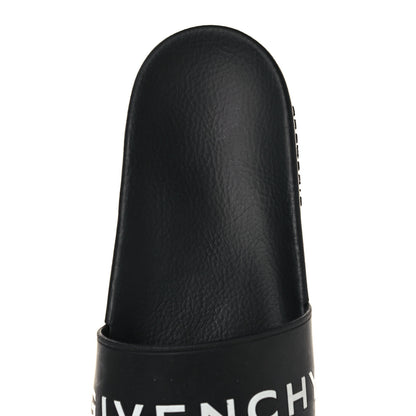 Givenchy Rubber Logo Mens Pool Slide Sandals 44 Black 7 of 9