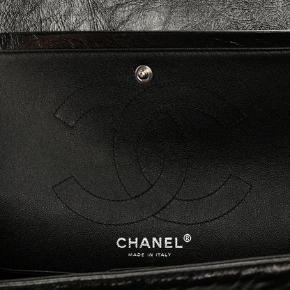 Chanel Glazed Calfskin Quilted 2.55 Reissue 226 Flap So Black 6 of 10