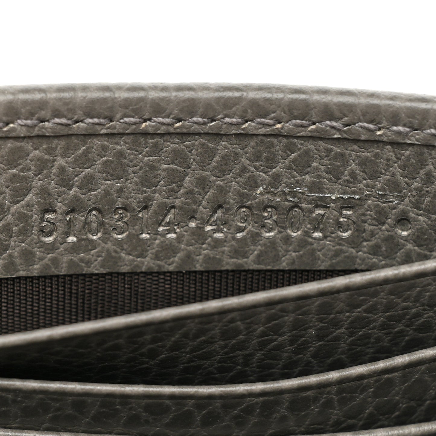 Dollar Calfskin Interlocking G Chain Wallet Loess