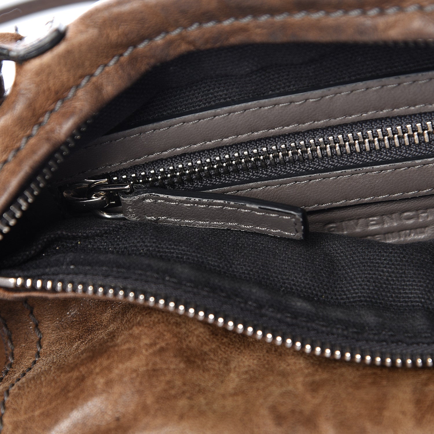 Givenchy Tumbled Sheepskin Mini Pandora Charcoal 20 of 24