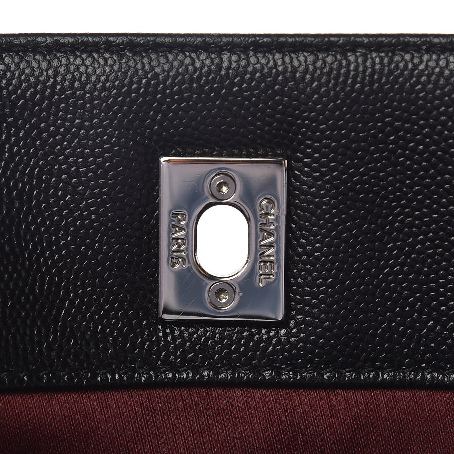 Caviar Large Cerf Executive Shopper Tote Black