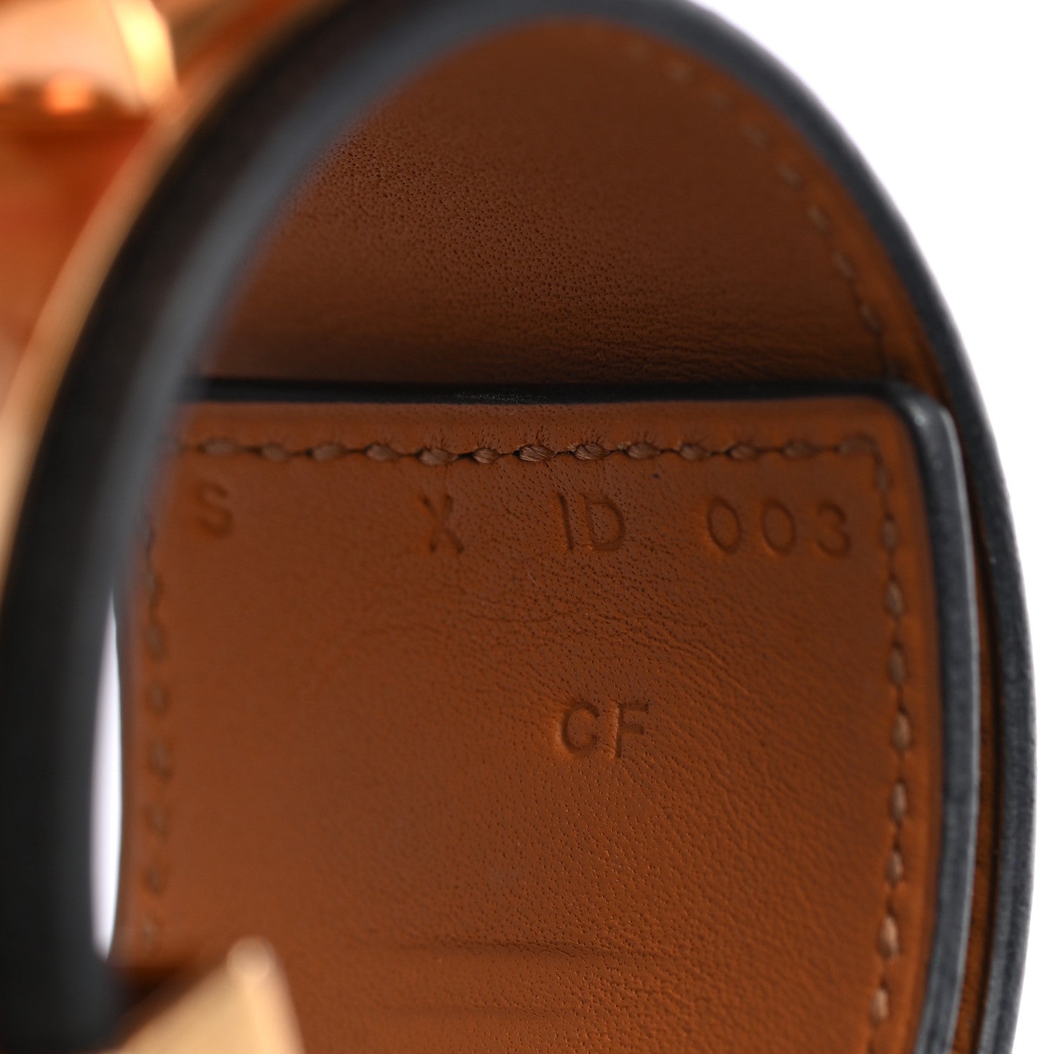 Hermes Epsom Collier de Chien CDC Bracelet S Black 5 of 5