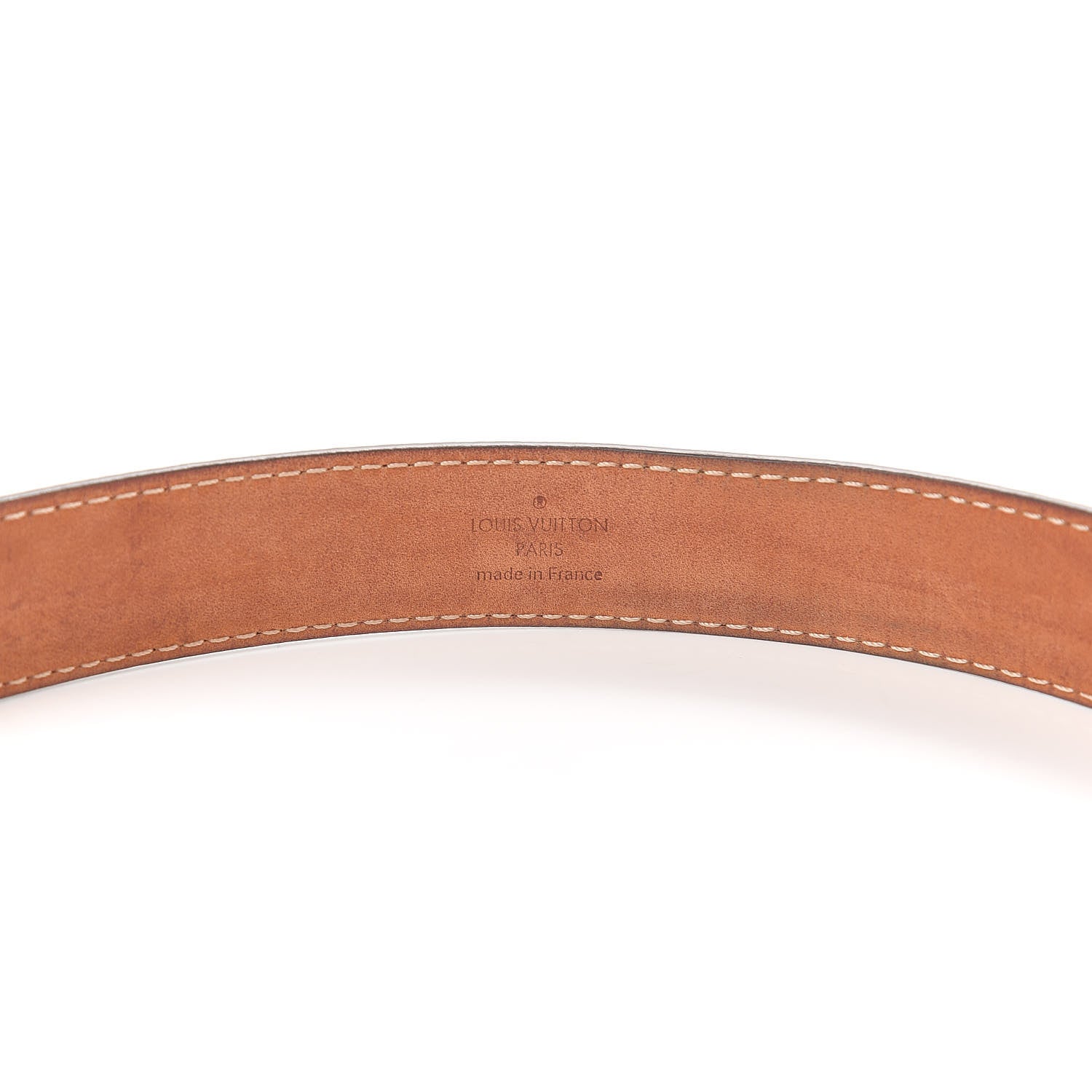 Louis Vuitton Calfskin Monogram 30mm LV Initiales Reversible Belt 75 30 Black 6 of 6
