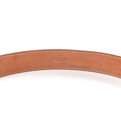 Louis Vuitton Calfskin Monogram 30mm LV Initiales Reversible Belt 75 30 Black 6 of 6