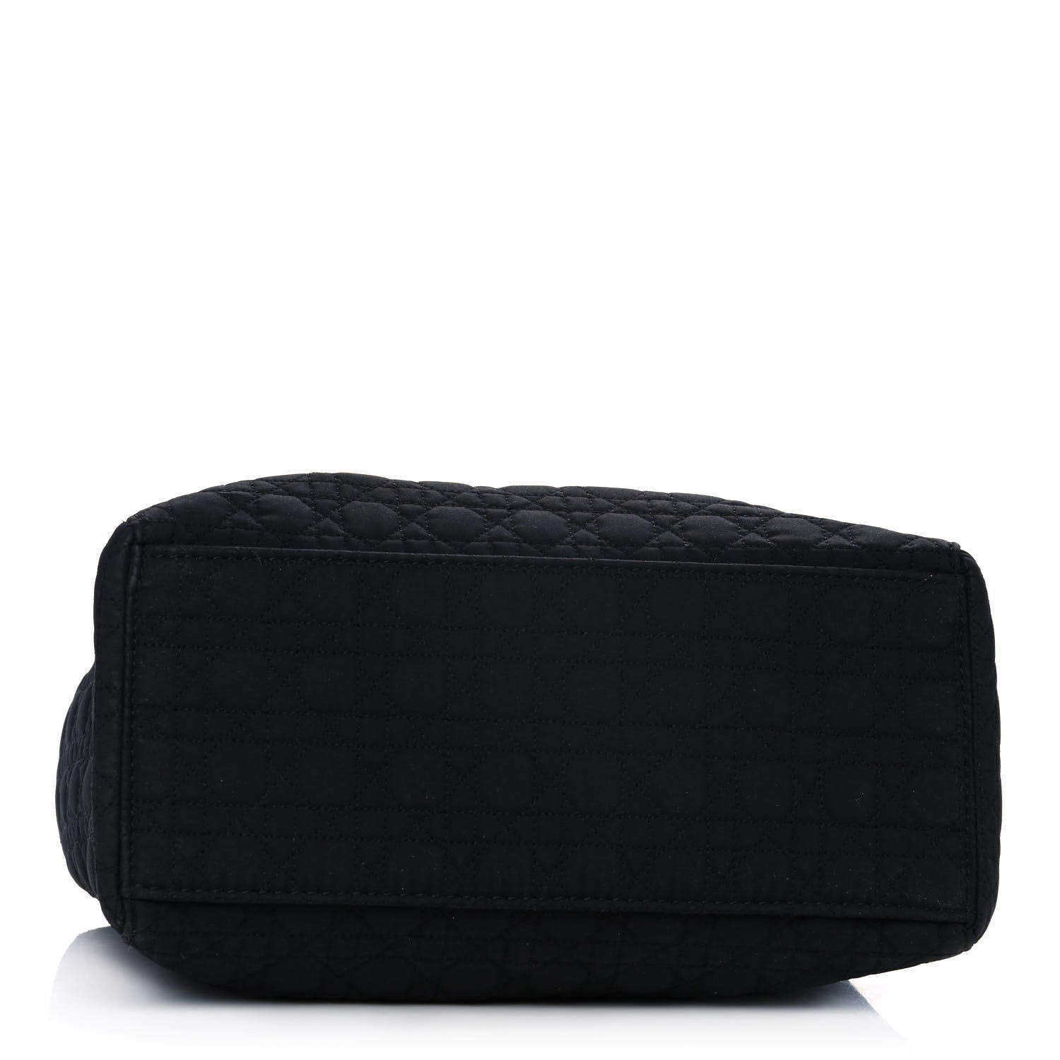 Christian Dior Nylon Cannage Large Lady Dior Black 4 of 12