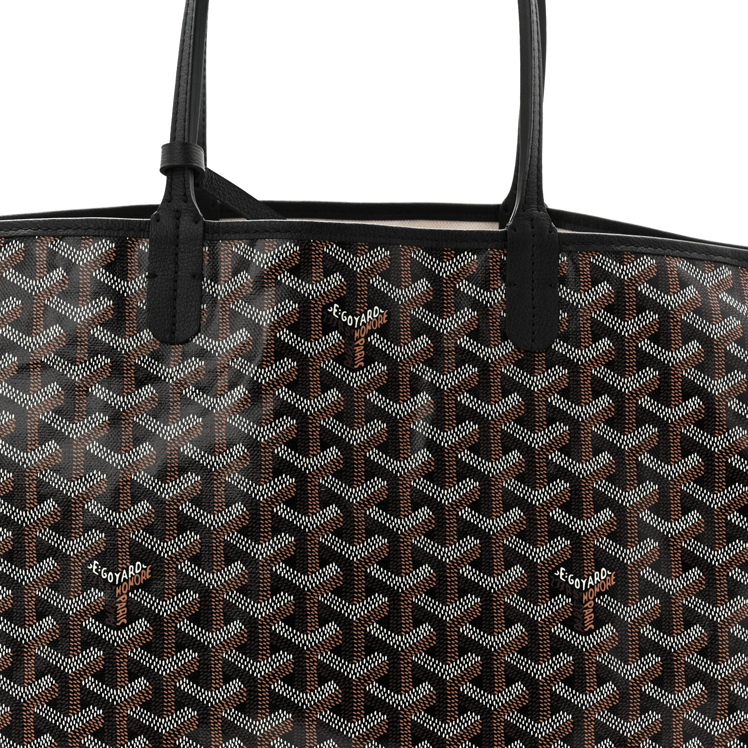 Goyard Goyardine Saint Louis PM Black 9 of 11
