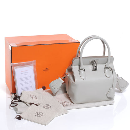 Hermes Swift Toolbox 26 Gris Perle 5 of 9