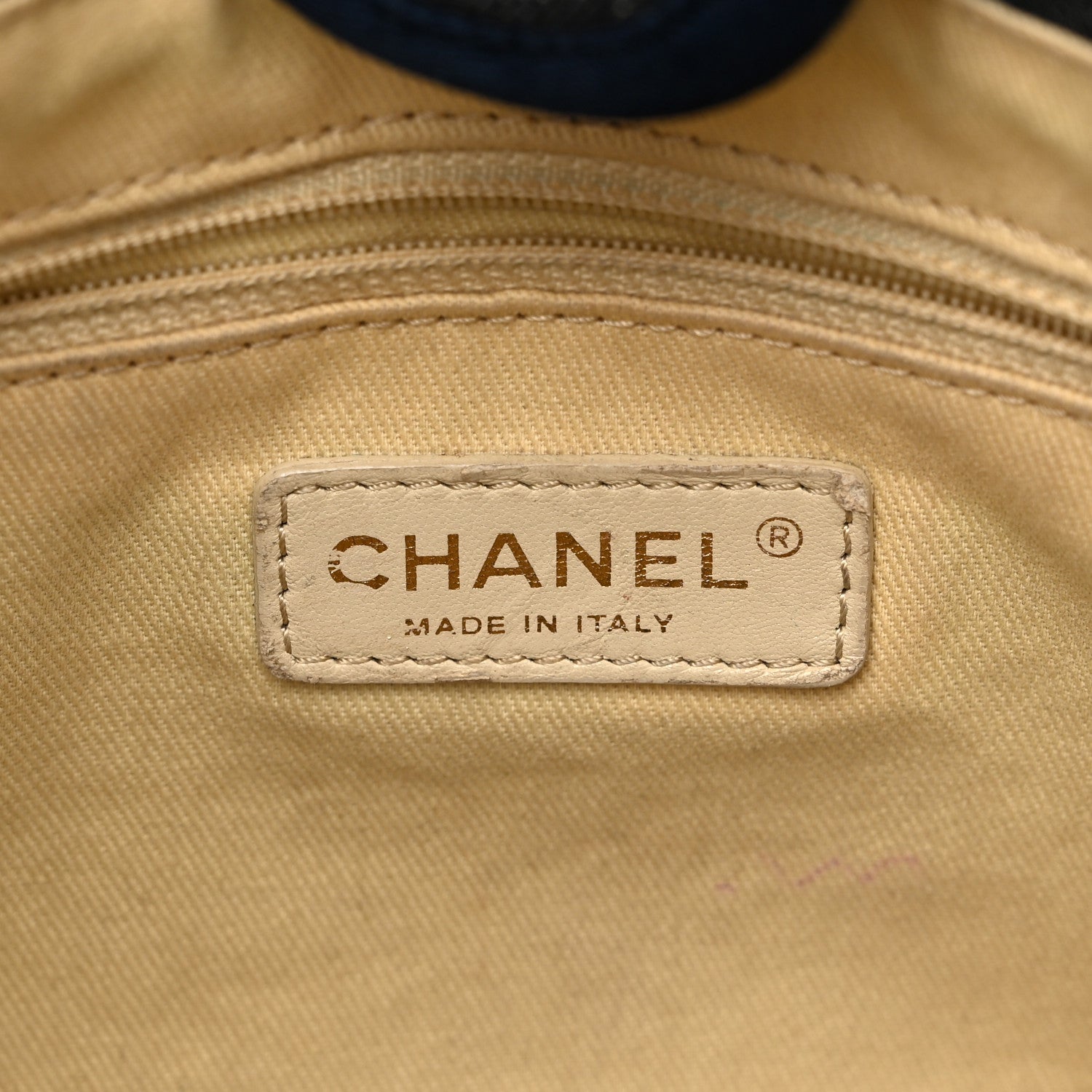 Chanel Denim Small Deauville Tote Dark Blue 6 of 13