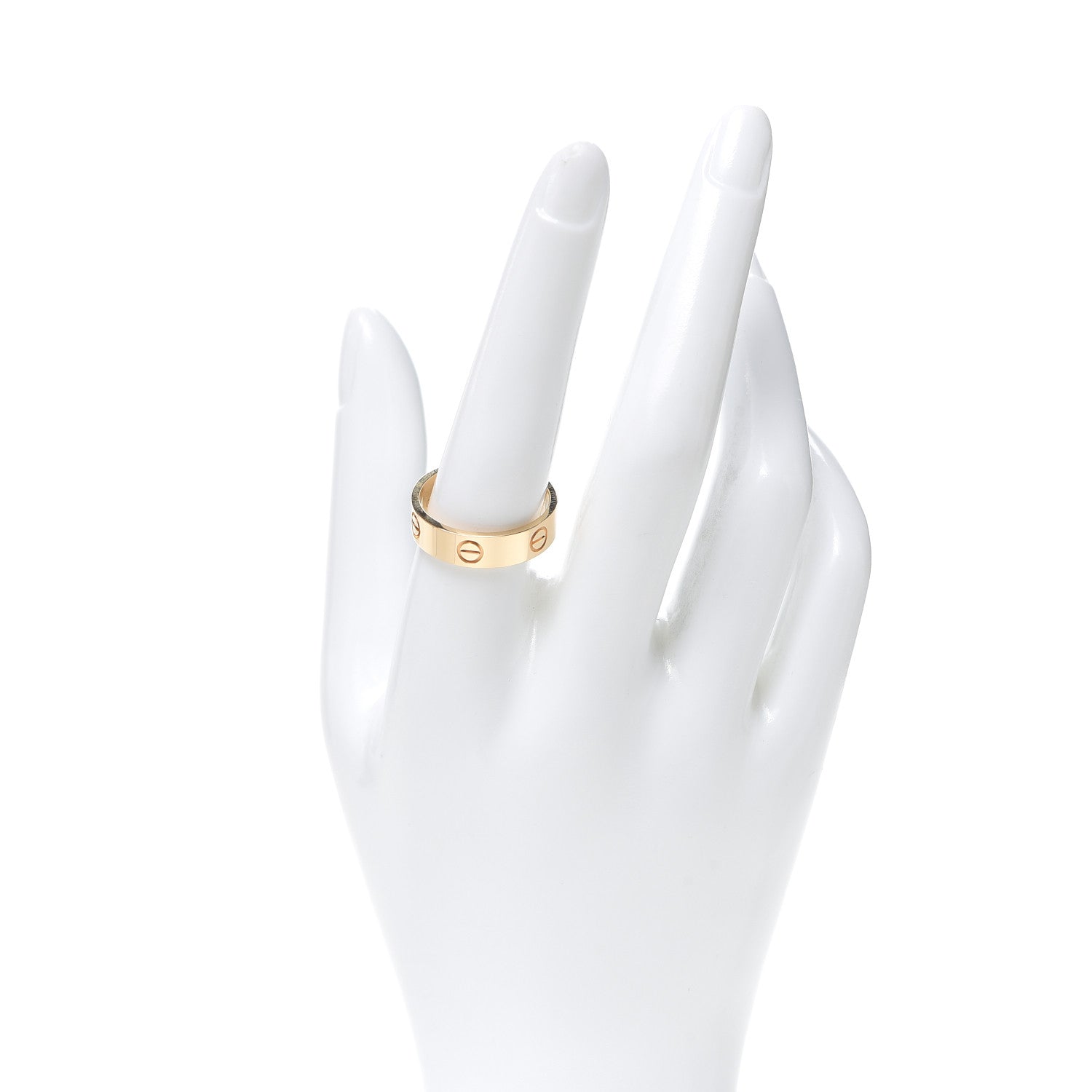 Cartier 18K Yellow Gold 5.5mm LOVE Ring 59 8.75 2 of 4