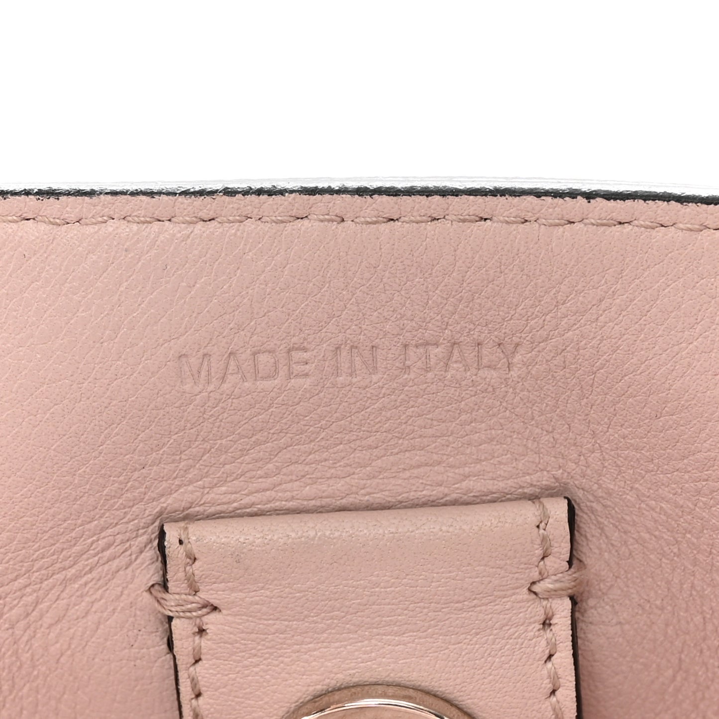 Smooth Calfskin Large Diorissimo Tote Black Rose Poudre