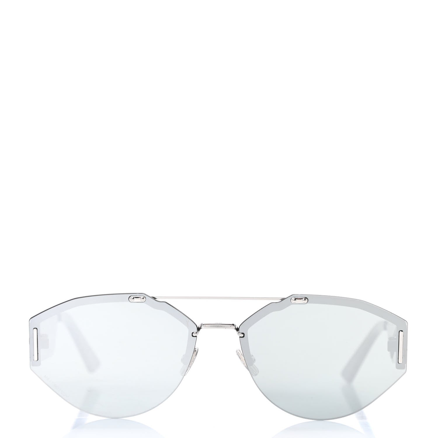 Christian Dior HOMME Mirrored 233S Sunglasses Silver 2 of 9