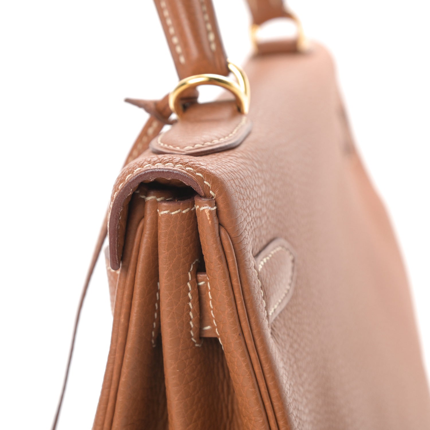 Hermes Togo Kelly Retourne 32 Gold 15 of 16