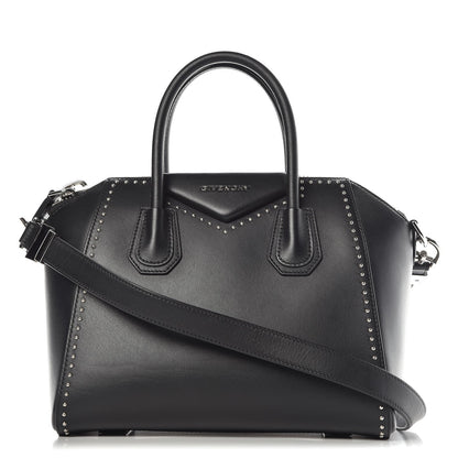 Givenchy Calfskin Small Studded Antigona Black 1 of 8