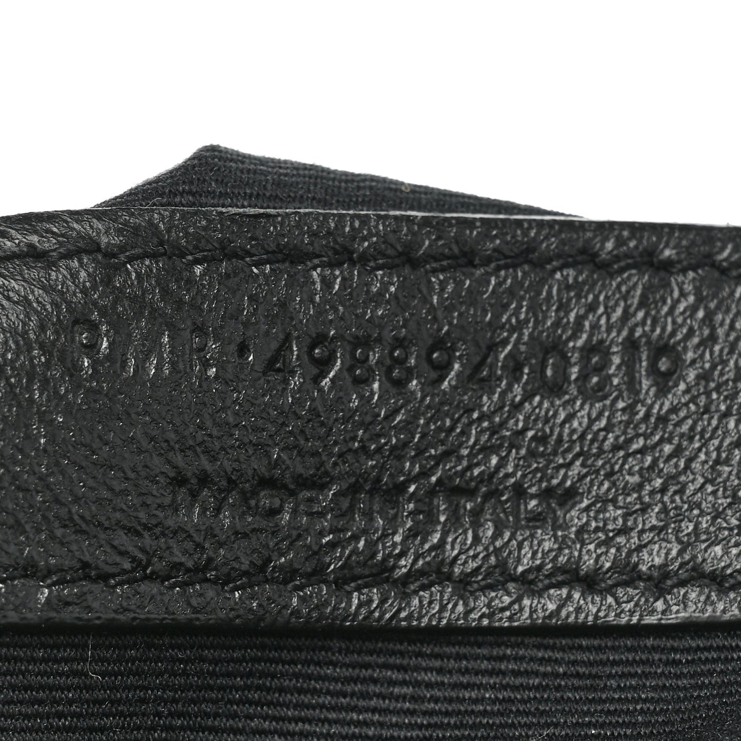Crinkled Calfskin Matelasse Monogram Medium Niki Chain Satchel Black