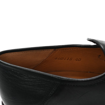 Gucci Malaga Kid Horsebit Loafer Pumps 40 Black 9 of 10