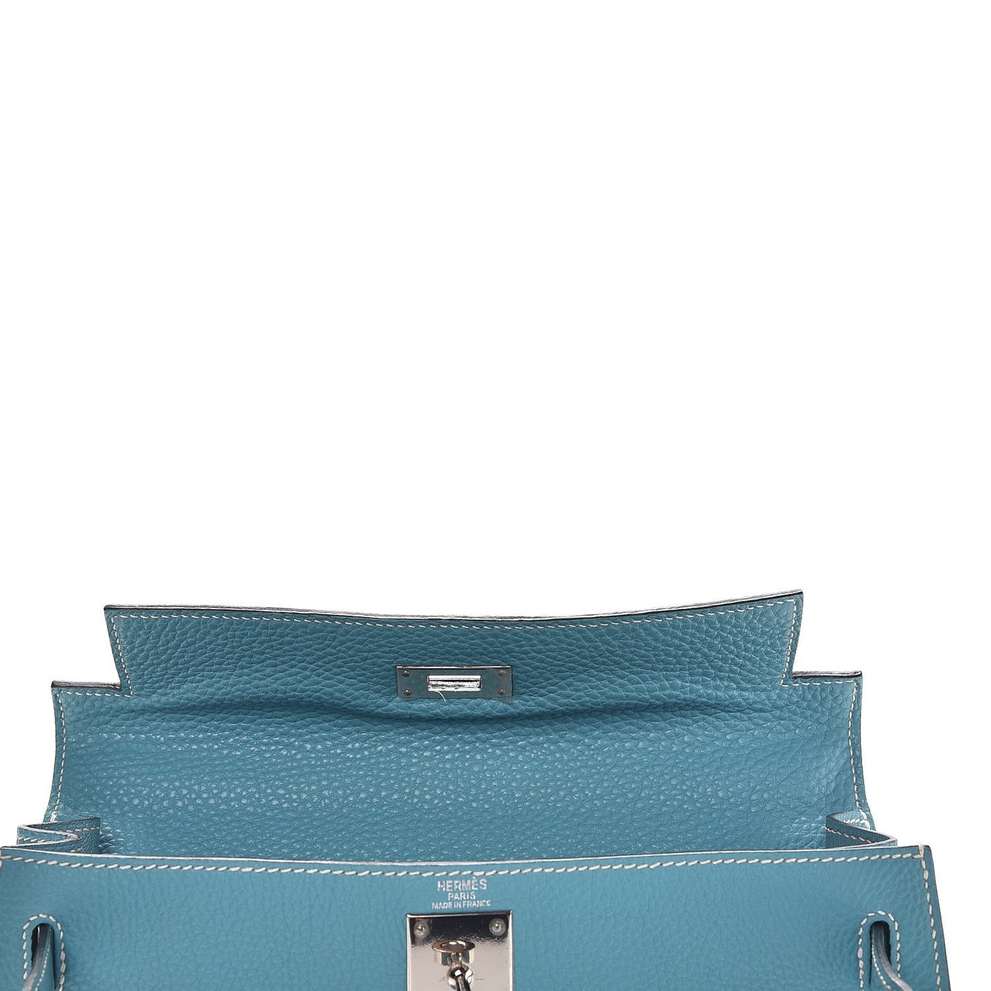 Togo Sellier Kelly 28 Blue Jean