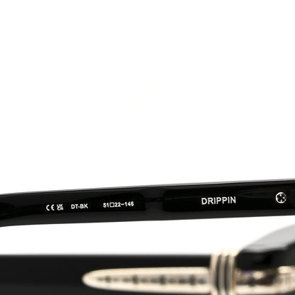 Chrome Hearts Acetate Drippin Sunglasses Tortoise Black 6 of 6