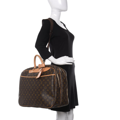 Louis Vuitton Monogram Alize 2 Compartment Luggage Travel Bag 2 of 19