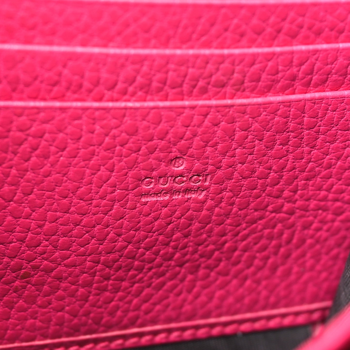 Dollar Calfskin Crystal Mini Dionysus Chain Wallet Box Pink