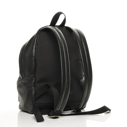 Saint Laurent Sheepskin Love Appliqué Mini City Backpack Black 3 of 11
