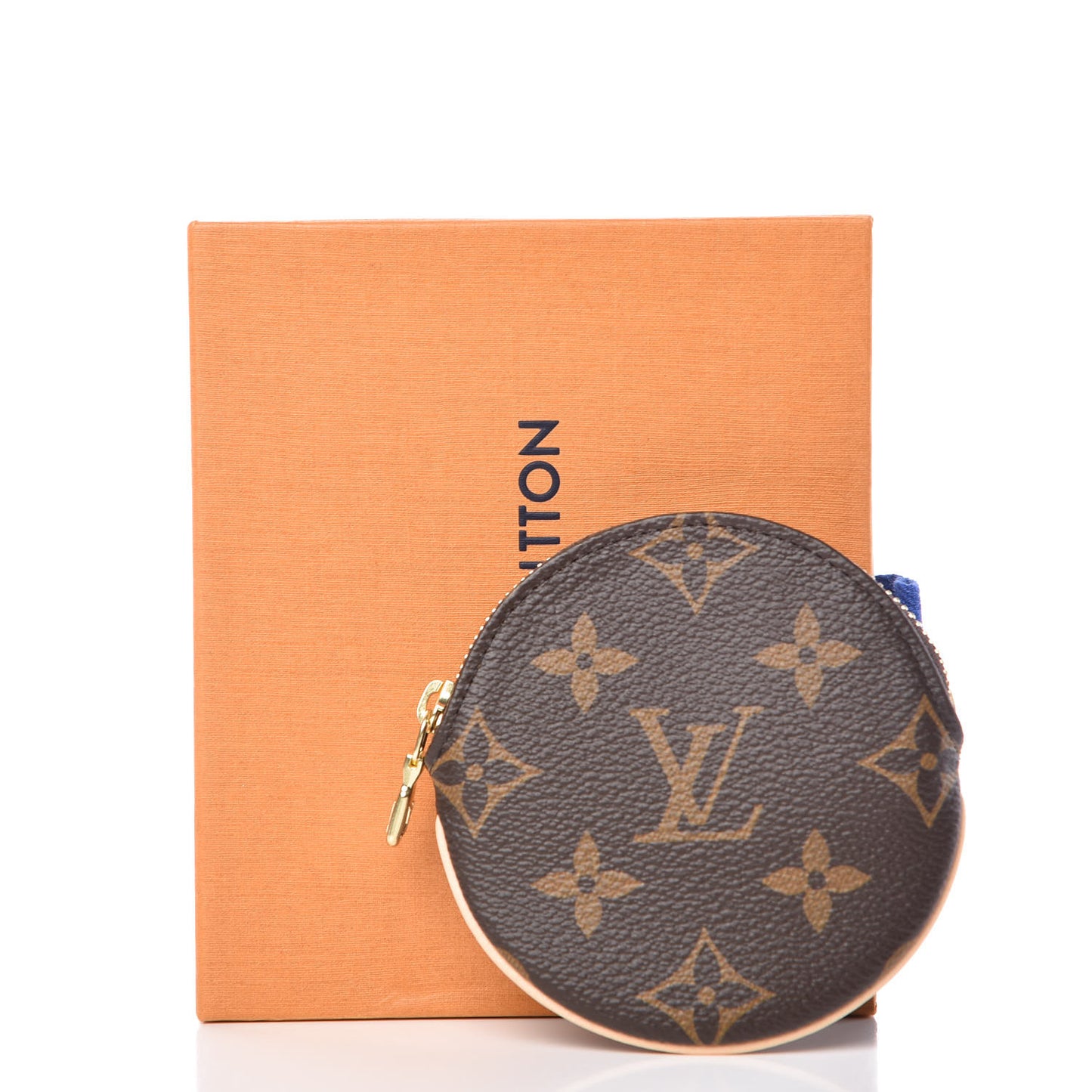 Monogram Round Coin Purse